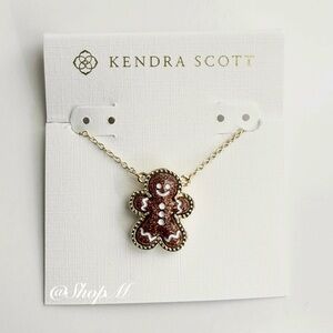 Kendra Scott Gingerbread Necklace